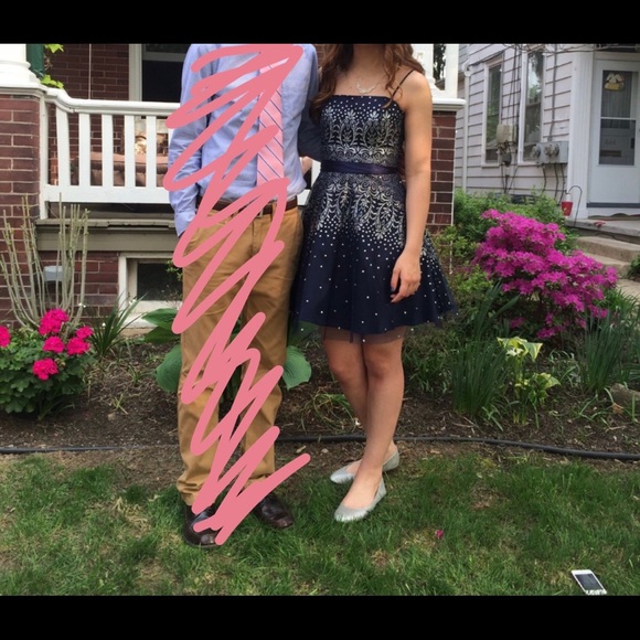 Masquerade Embellished Sparkle Party Dress - Picture 1 of 6